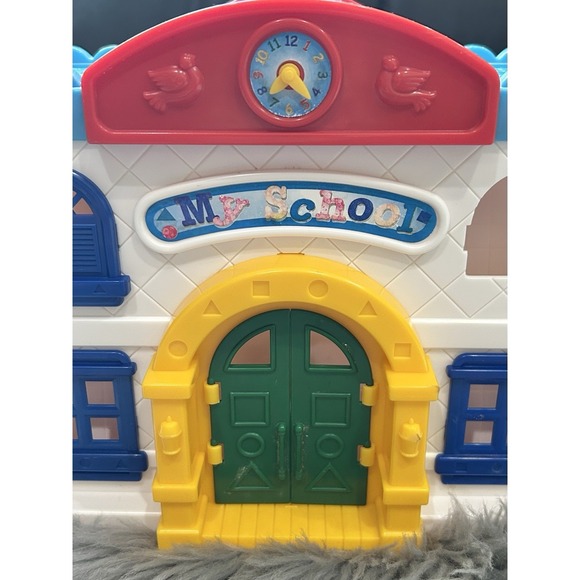 Vintage Keenway My School Classroom Dollhouse Playset - No Accessories